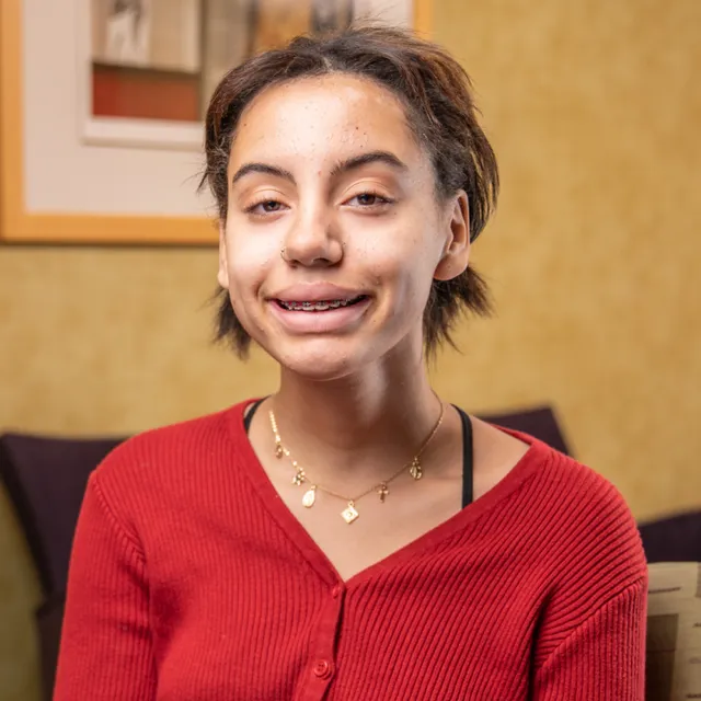 Portrait of Ciara, Tooth Extractions patient story